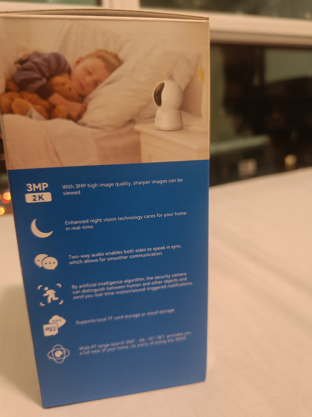 Arenti LaxiHub P2T 2K Indoor WiFi Cam + free 3m Cloud storage - photo 2