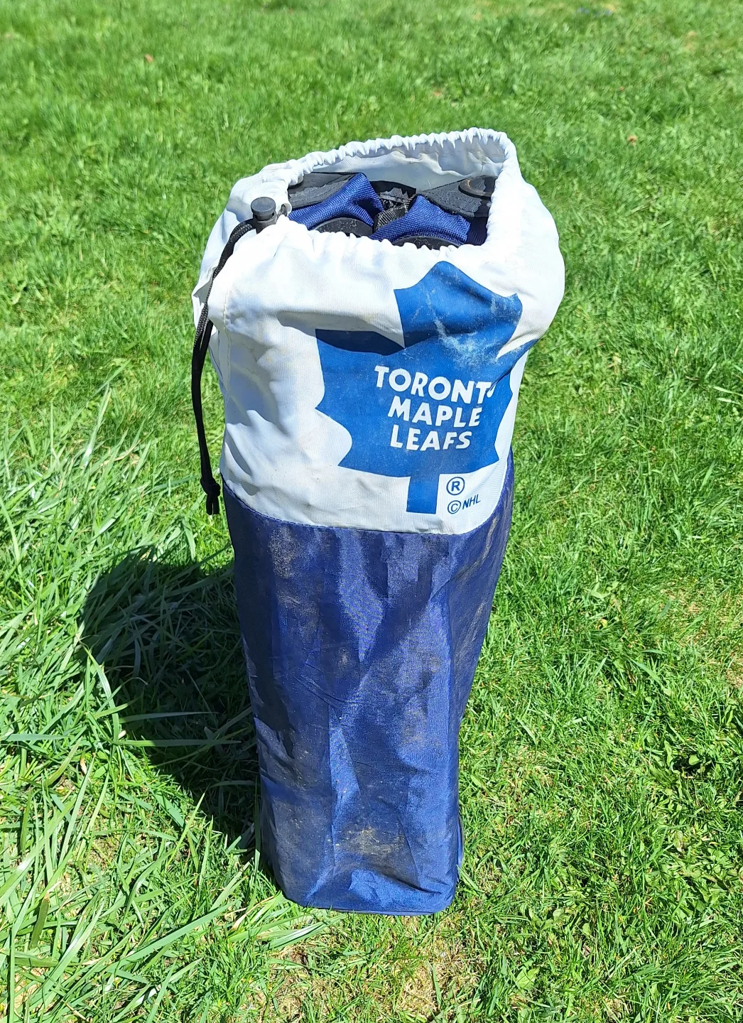 Maple Leafs Camp Table with Cooler 💚 (Kit Cat Club rescue) image indicator(4)