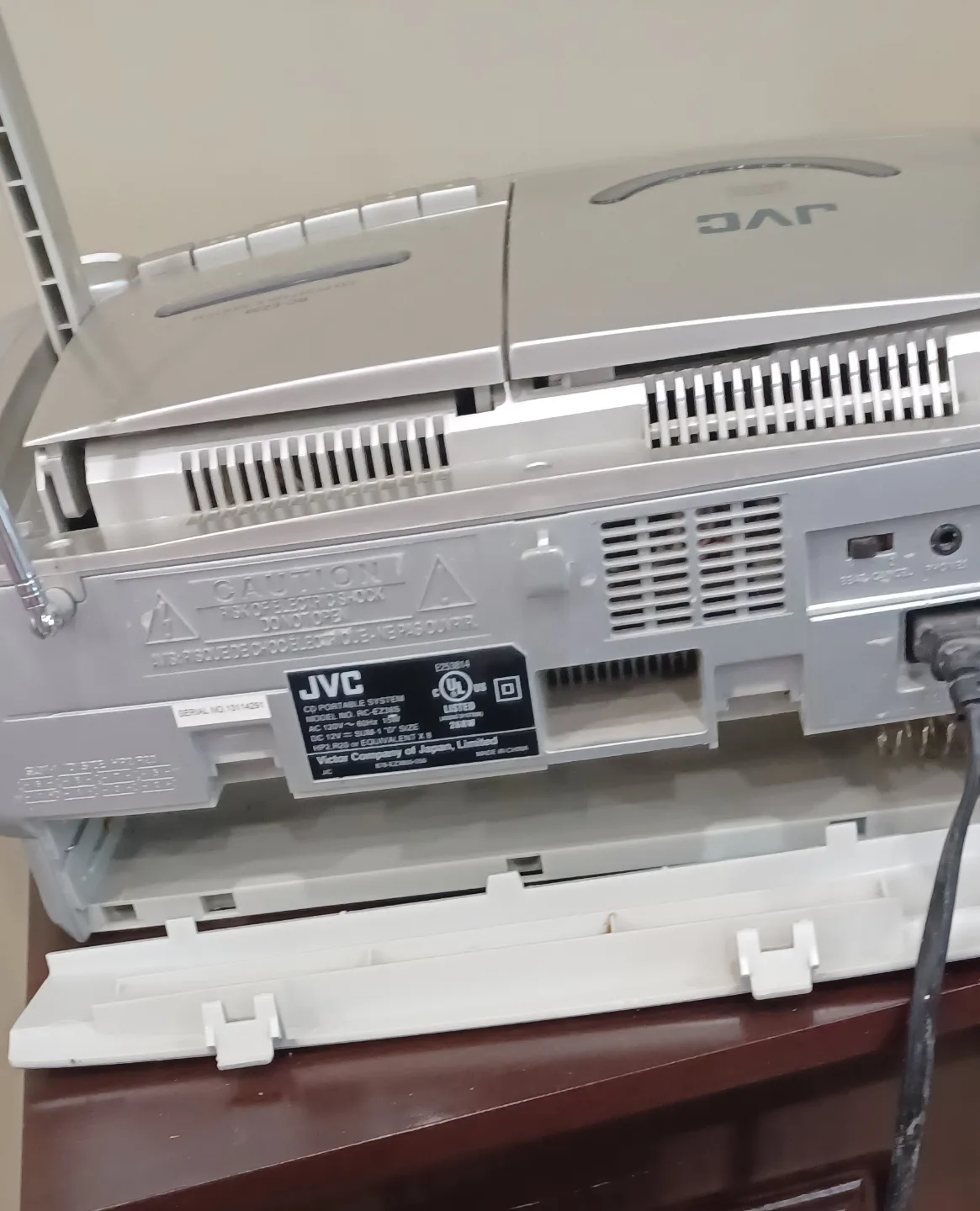 Vintage JVC RC-EZ28 CD Portable System Boombox image indicator(7)