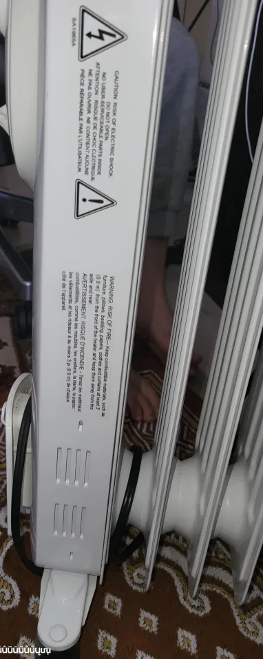 NOMA 7-Fin Oil Filled Radiator Heater image indicator(3)