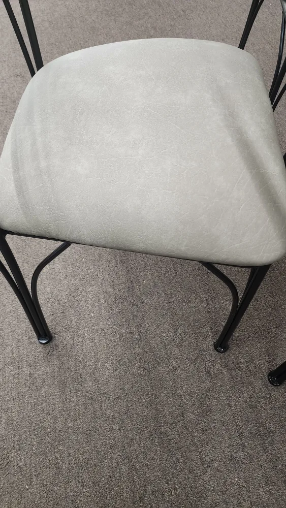 Glass-top dining table set with four chairs image indicator(5)