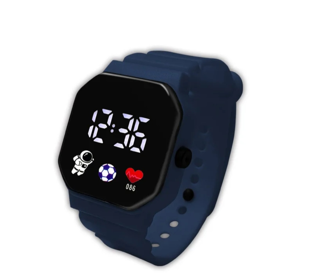 Digital LED Watch with Silicone Strap - Multiple Colours - photo 2