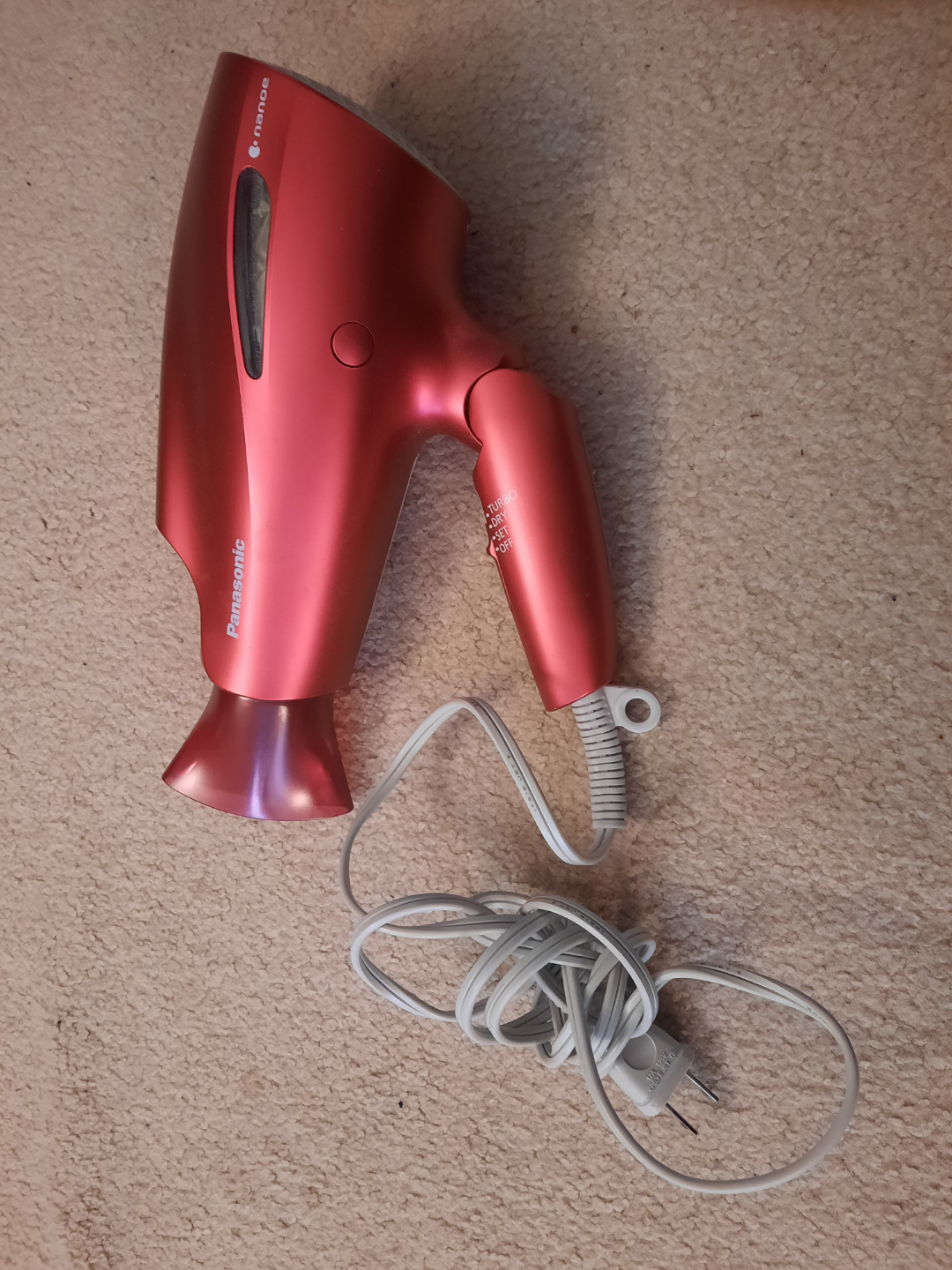Panasonic Nanoe Hair Dryer - Red