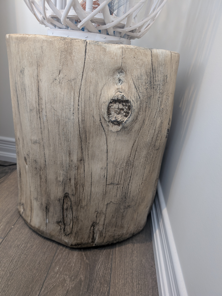 Unique decorative porcelain Tree stump