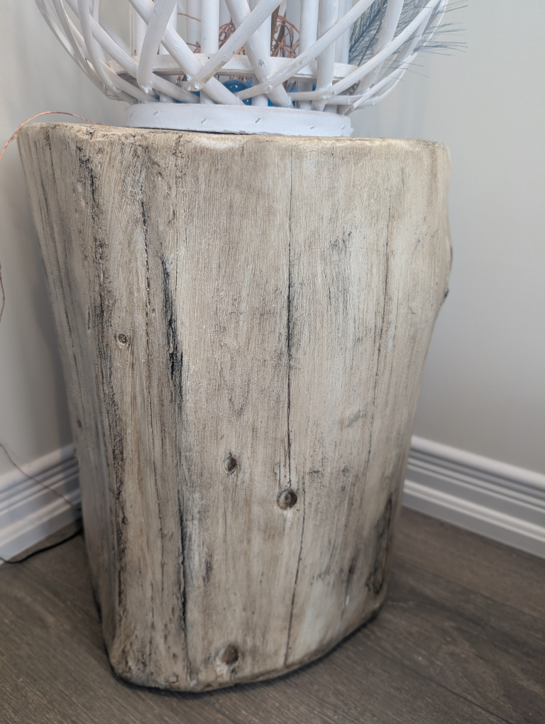 Unique decorative porcelain Tree stump - photo 2
