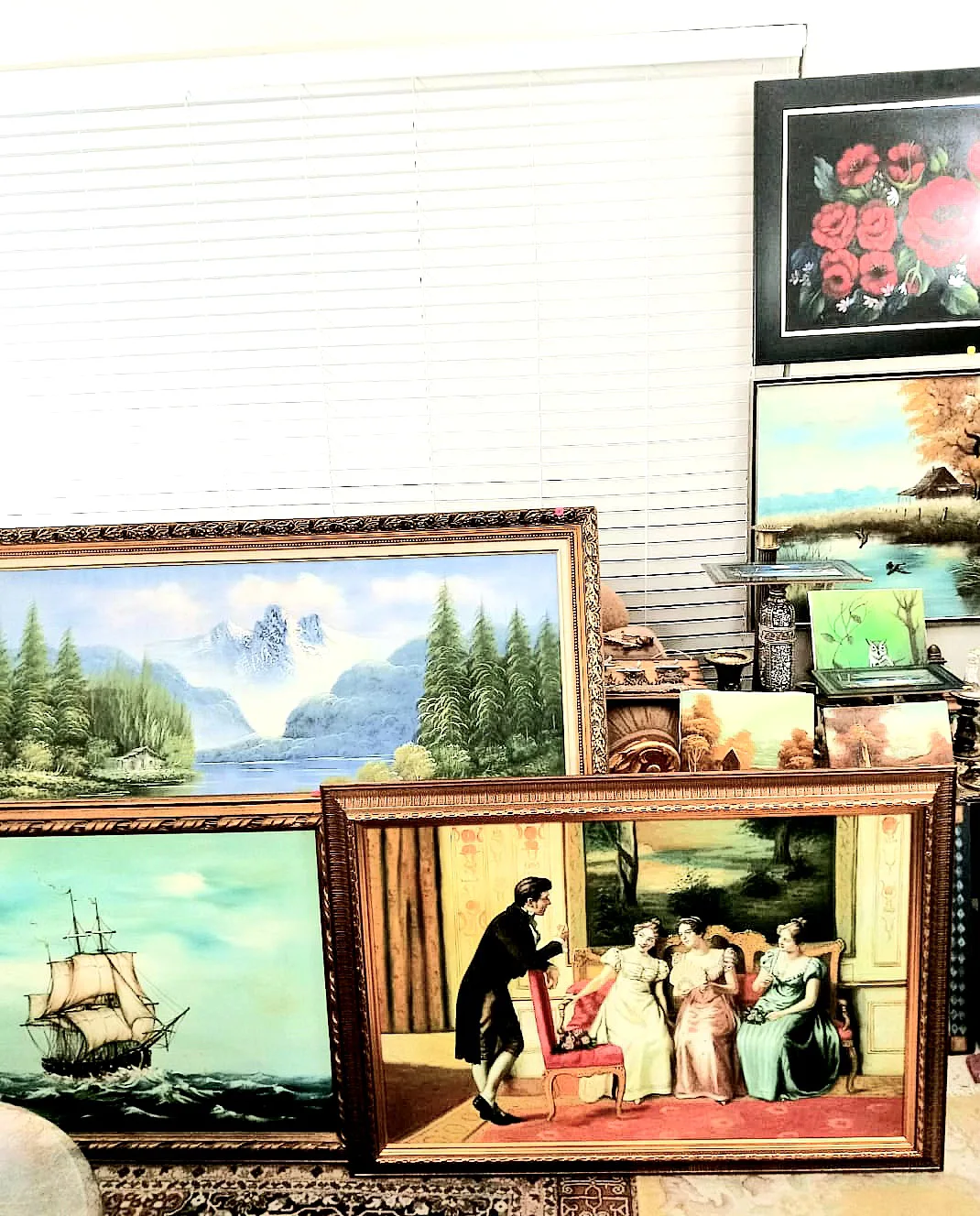 43 years Collection of Oil Paintings on Sale. $20 and up image indicator(7)