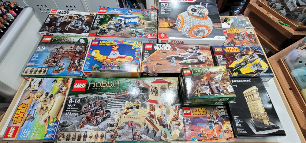 Lego collection Star Wars, Hobbit, Creator, Ideas, More!