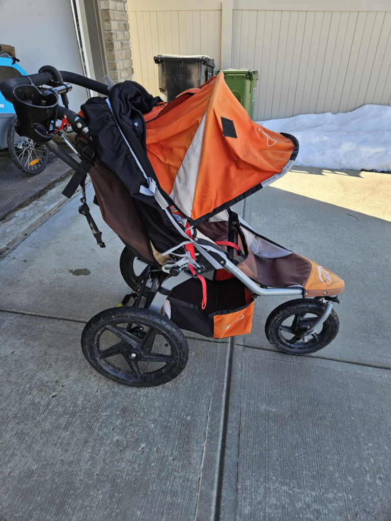 BOB Revolution Jogging Stroller and Guzzie+Guss Glider Board - photo 3