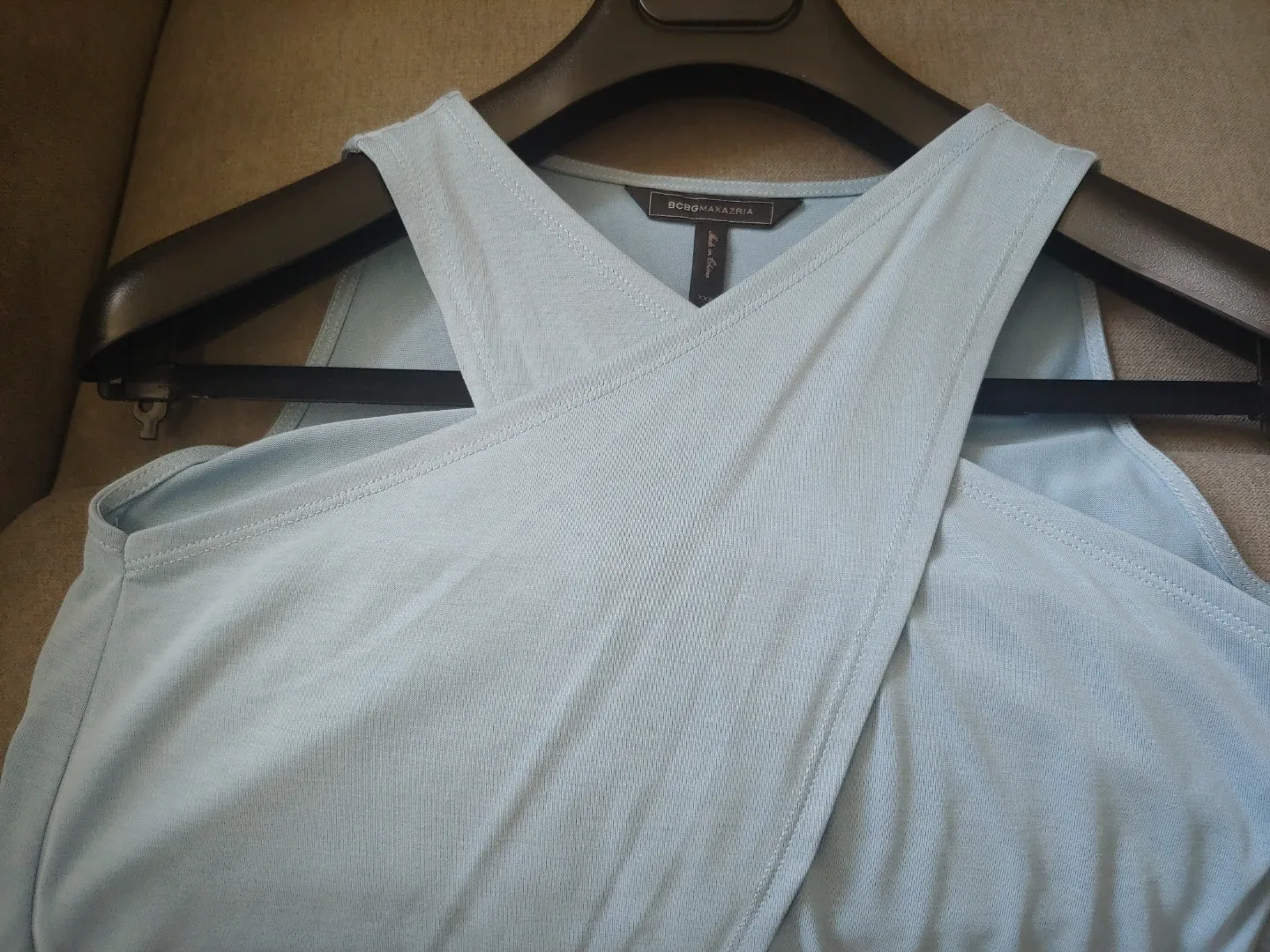 BCBGMAXAZRIA Light Blue Top image indicator(10)