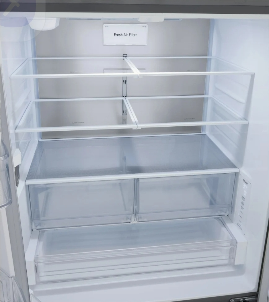 LG French Door Refrigerator - Stainless Steel - photo 4