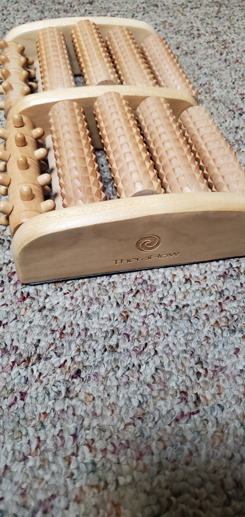 Theraflow Wooden Foot Roller 💚