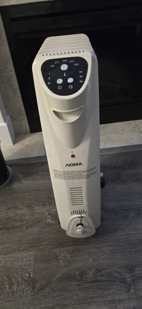 NOMA Oil Filled Radiator Heater