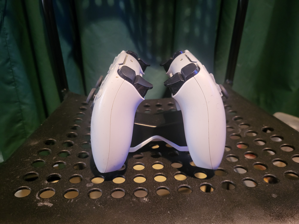 Pair of PlayStation 5 DualSense Controllers - White