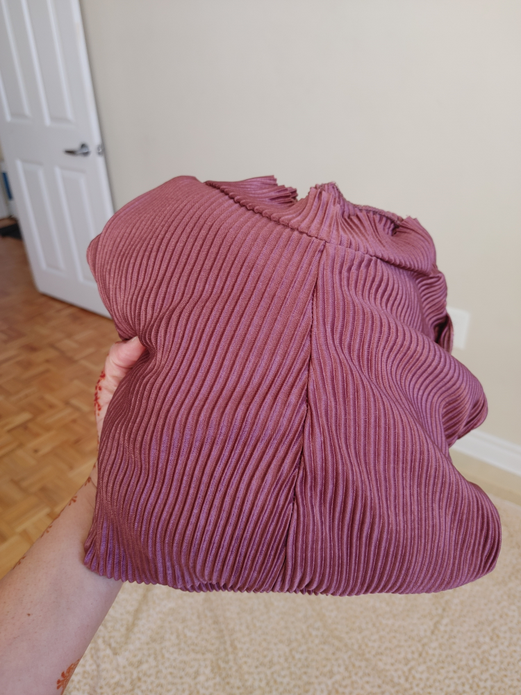 Dusty Rose Pleated Pant Set - photo 2