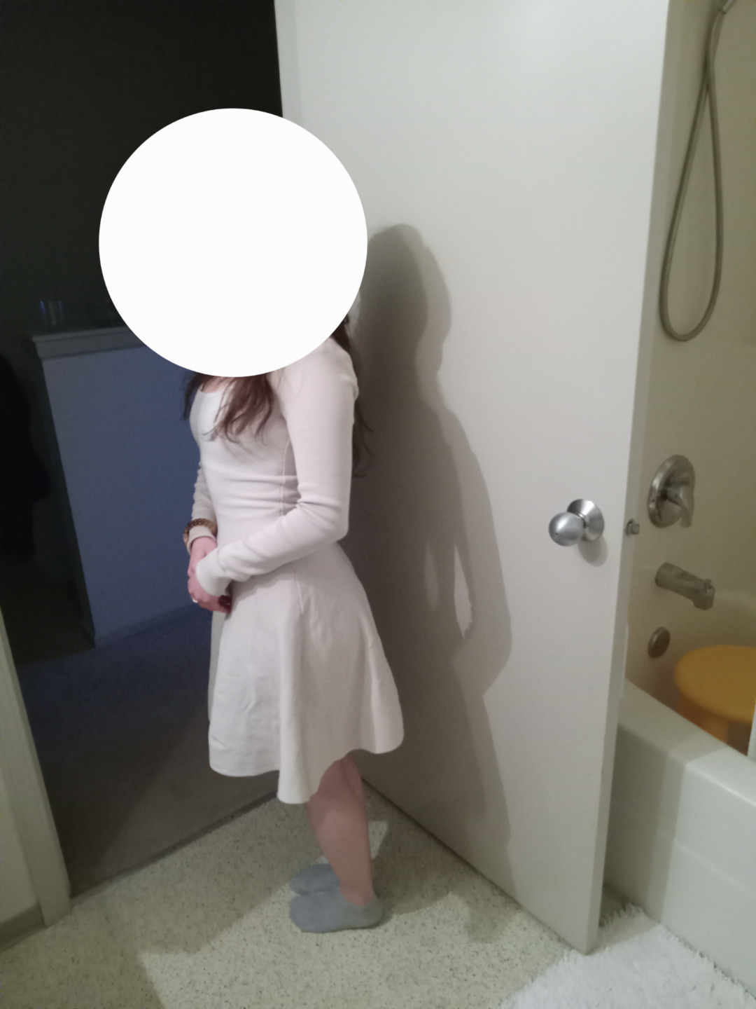 Babaton Cream-coloured A-line dress - photo 2