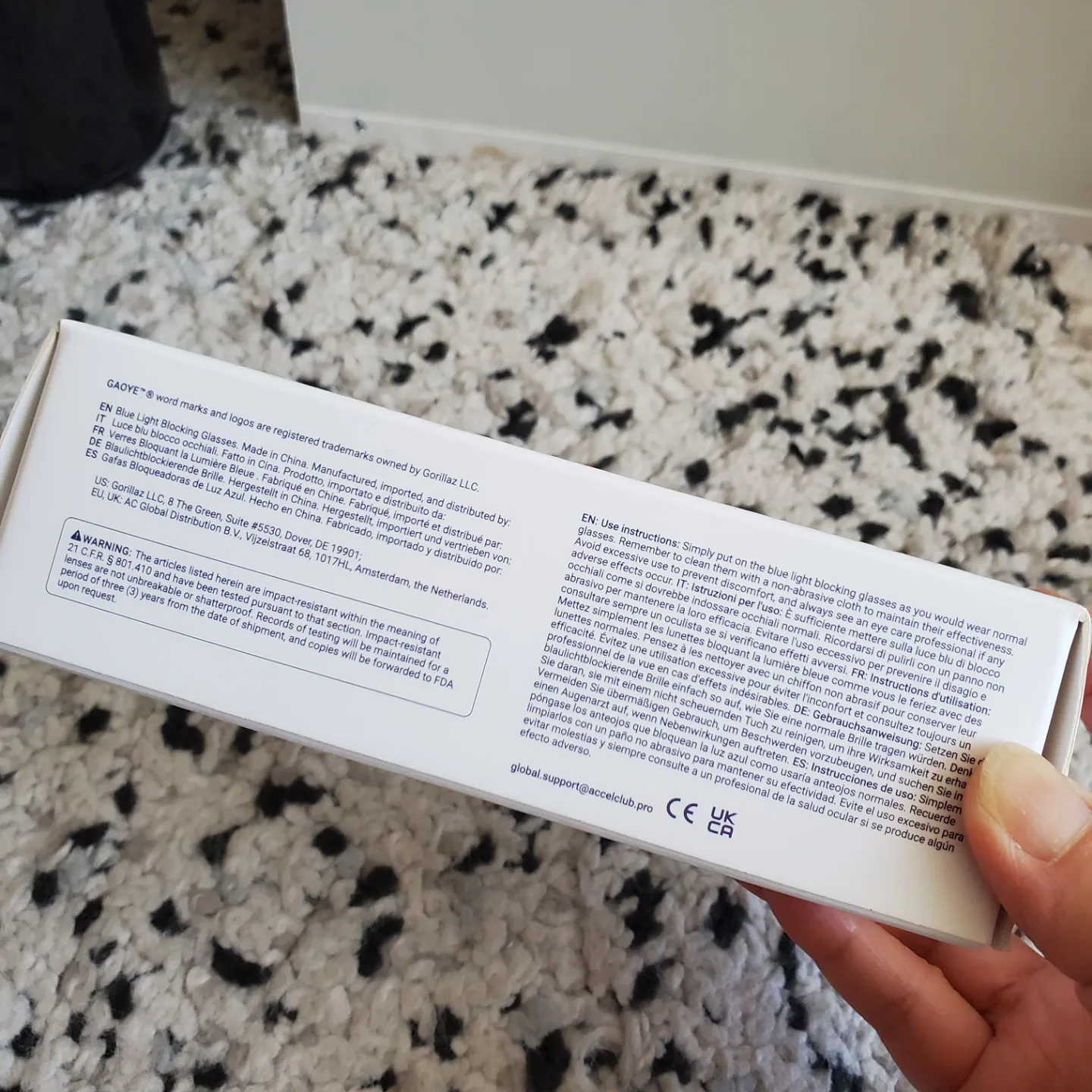 Gaoye Designers Milan Blue Light Blocking Glasses - 3 Pack image indicator(8)