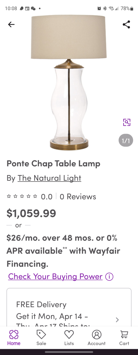 Pair of Modern Table Lamp - photo 2