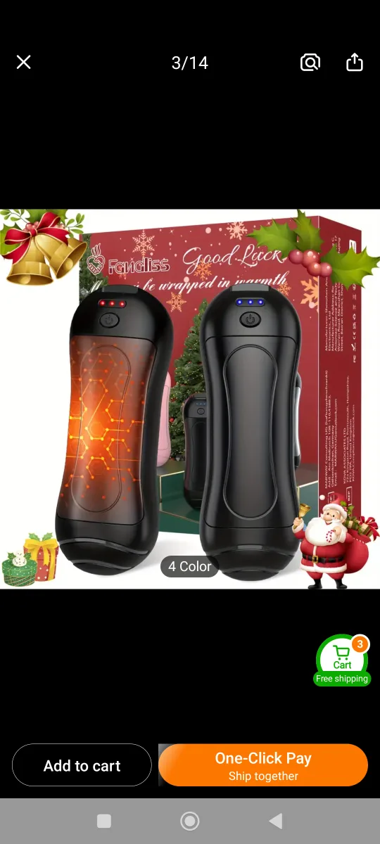 Brand New USB Pair of Rechargeable Hand Warmers with box image indicator(7)