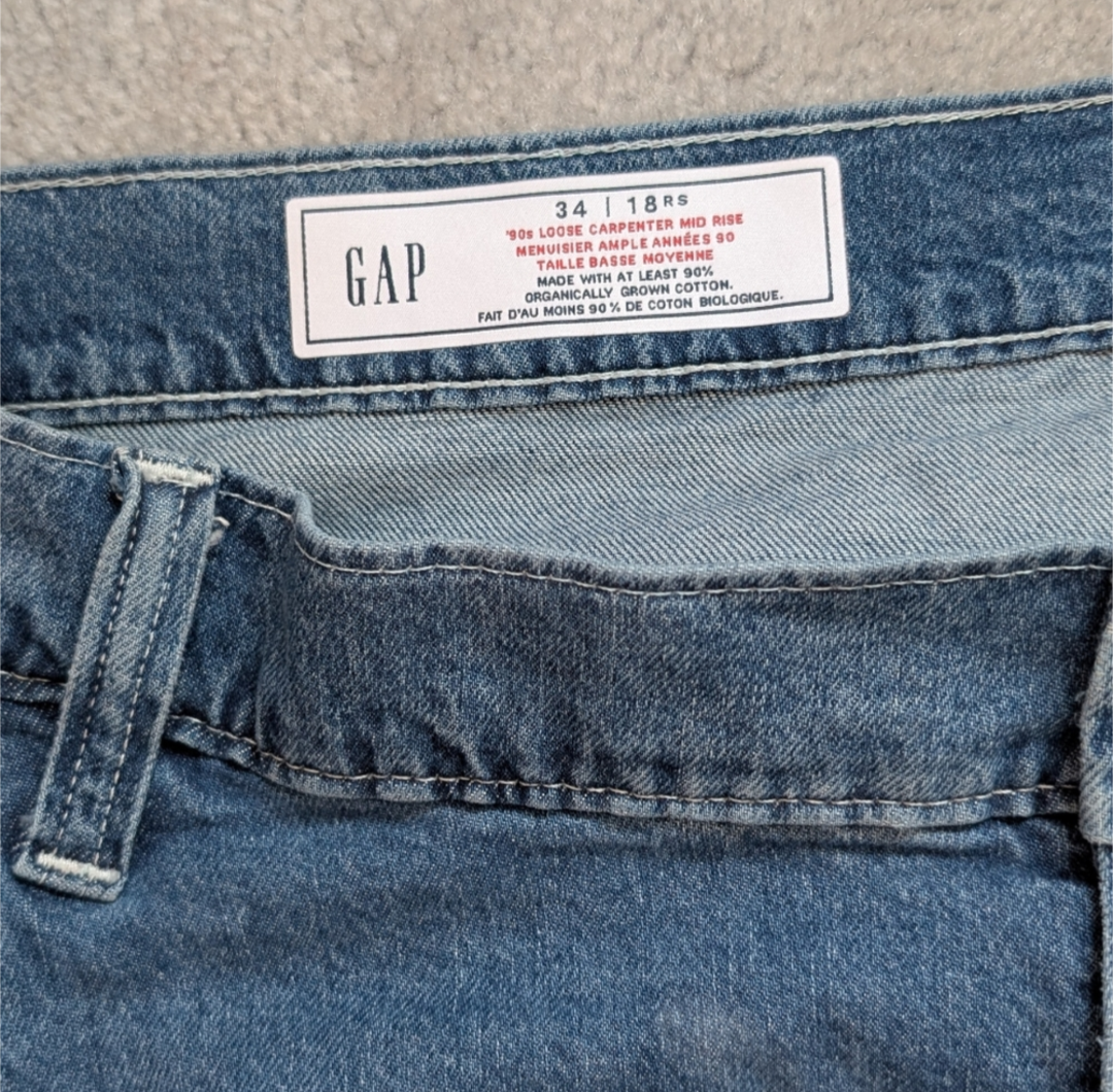 GAP '90s Loose Carpenter Jeans - photo 5