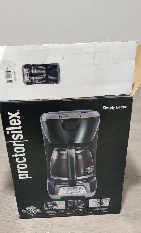 Proctor Silex 12-Cup Programmable Coffee Maker 🥕💚 - photo 2