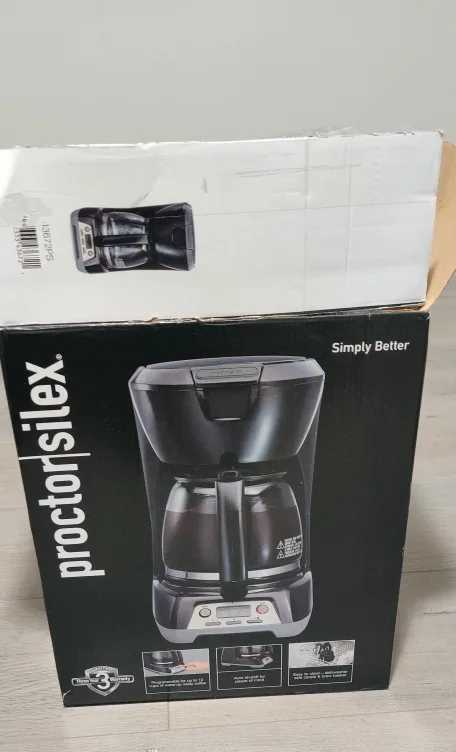 Proctor Silex 12-Cup Programmable Coffee Maker 🥕💚 image indicator(2)
