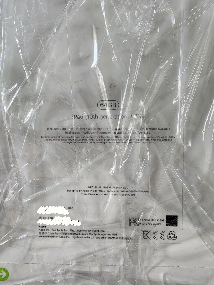 iPad (10th generation) 64GB - Sealed in Box - photo 2