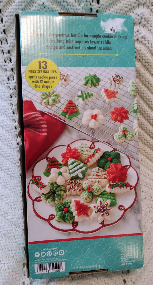 Nordic Ware Baker's Basic 8" Deluxe Spritz Cookie Press NEW - photo 3