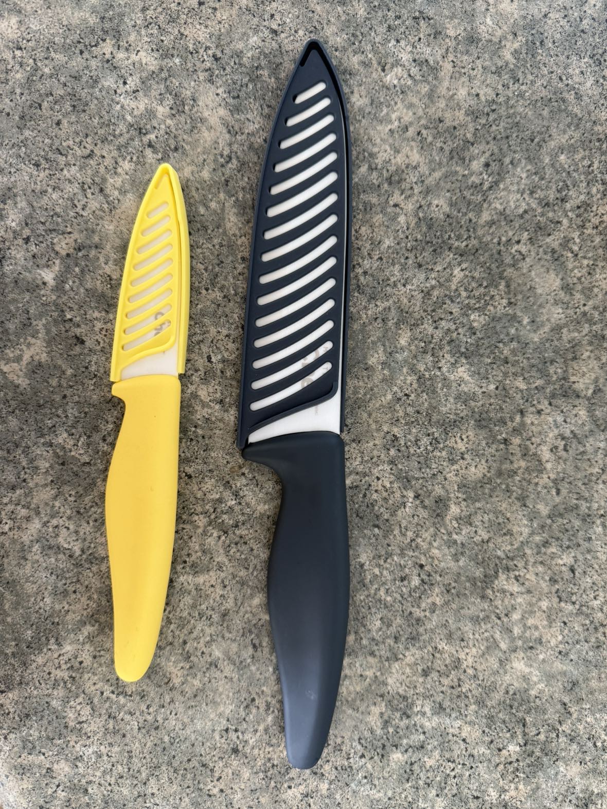 Two ceramic knives with sheaths - photo 2