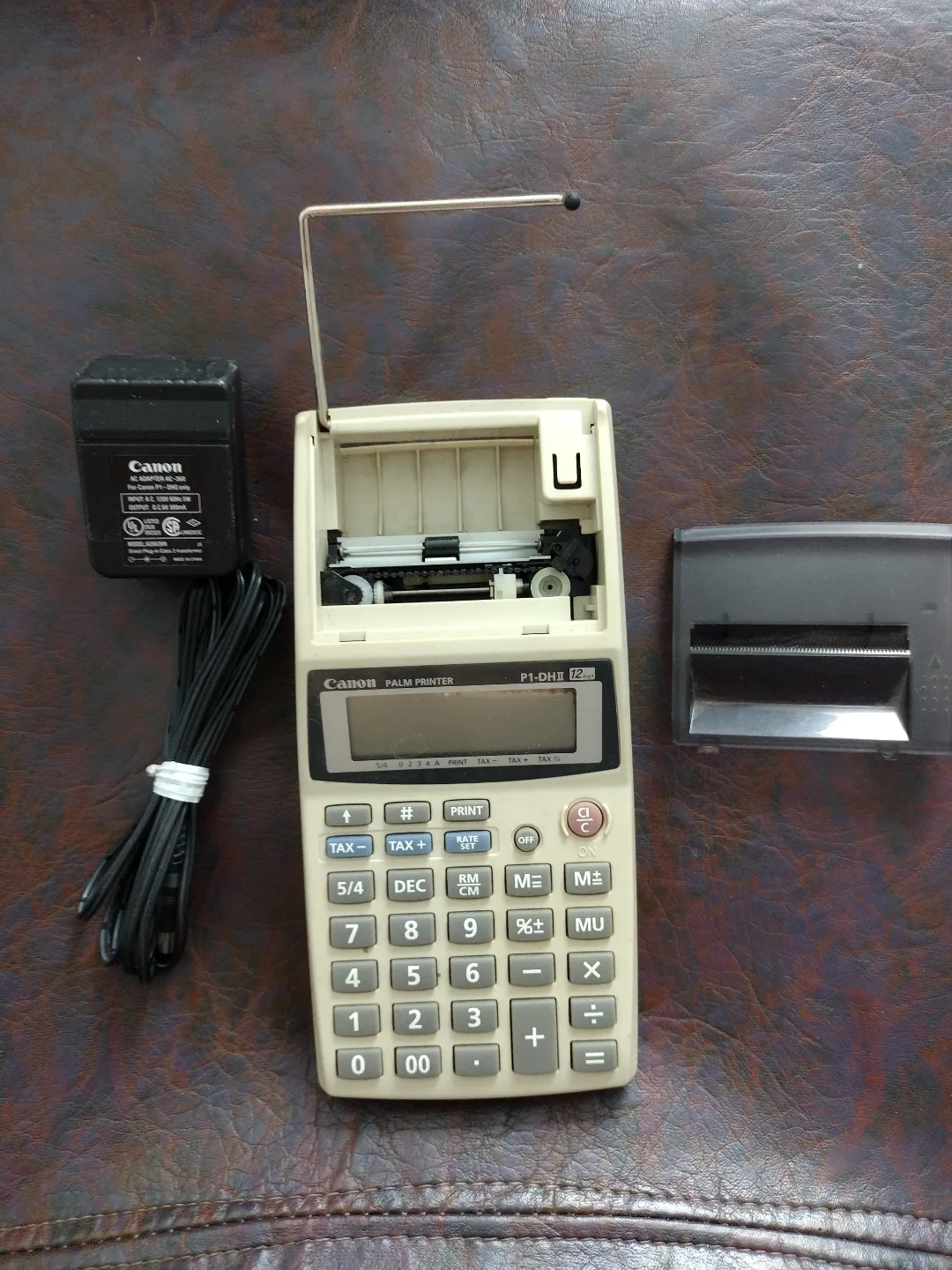 Vintage Canon P1-DH II Palm Printer Calculator 💚 image indicator(2)