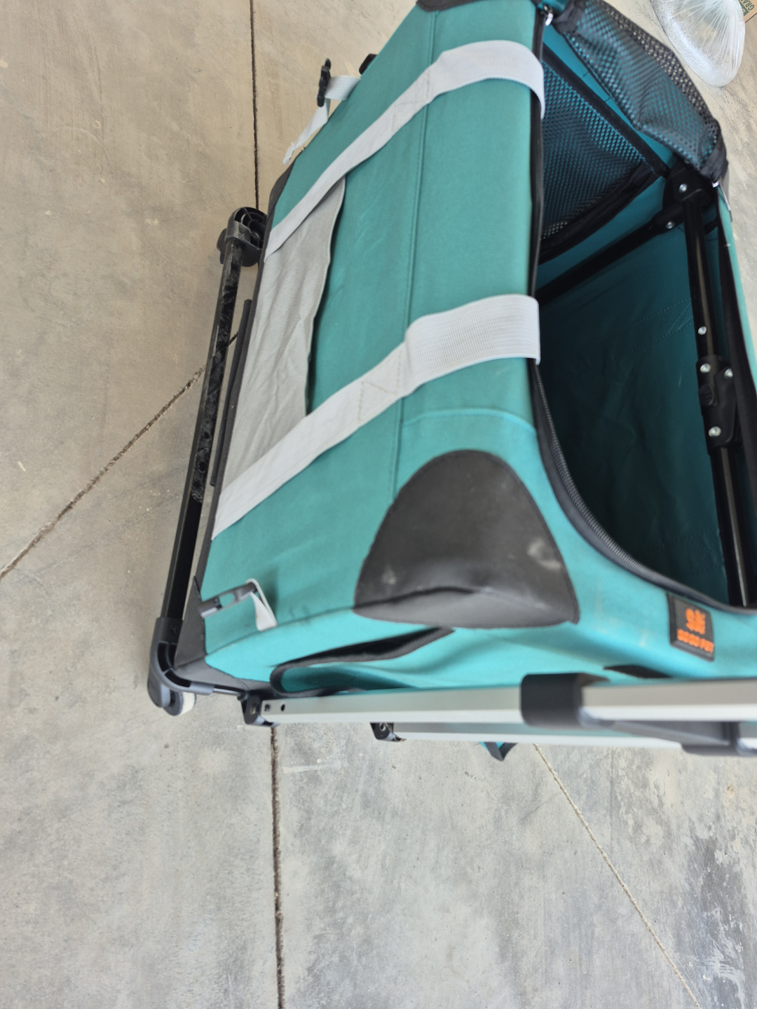 Rolling Pet Carrier - Teal - photo 5