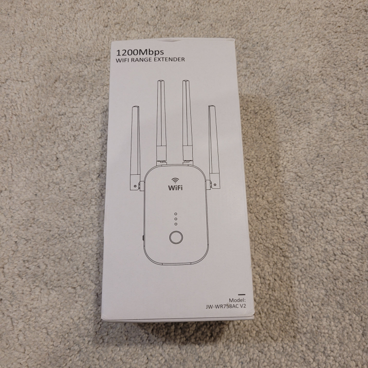 1200Mbps WiFi Range Extender Repeater - JW-WR750AC V2 - photo 3