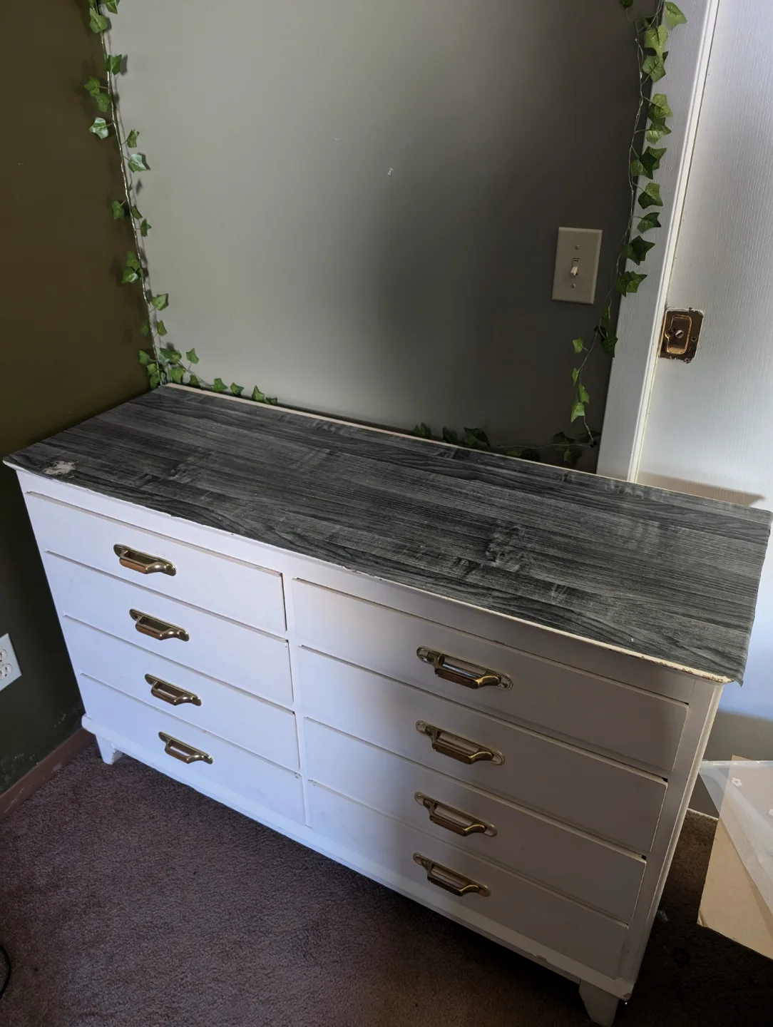 Pickup Only - 8 Drawer Dresser thumbnail
