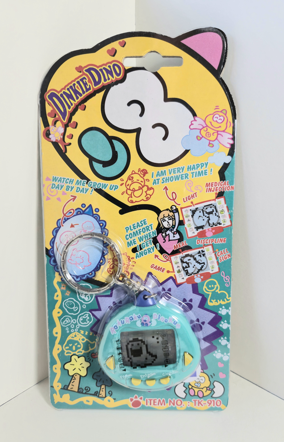 Green Dinkie Dino Tamagotchi
