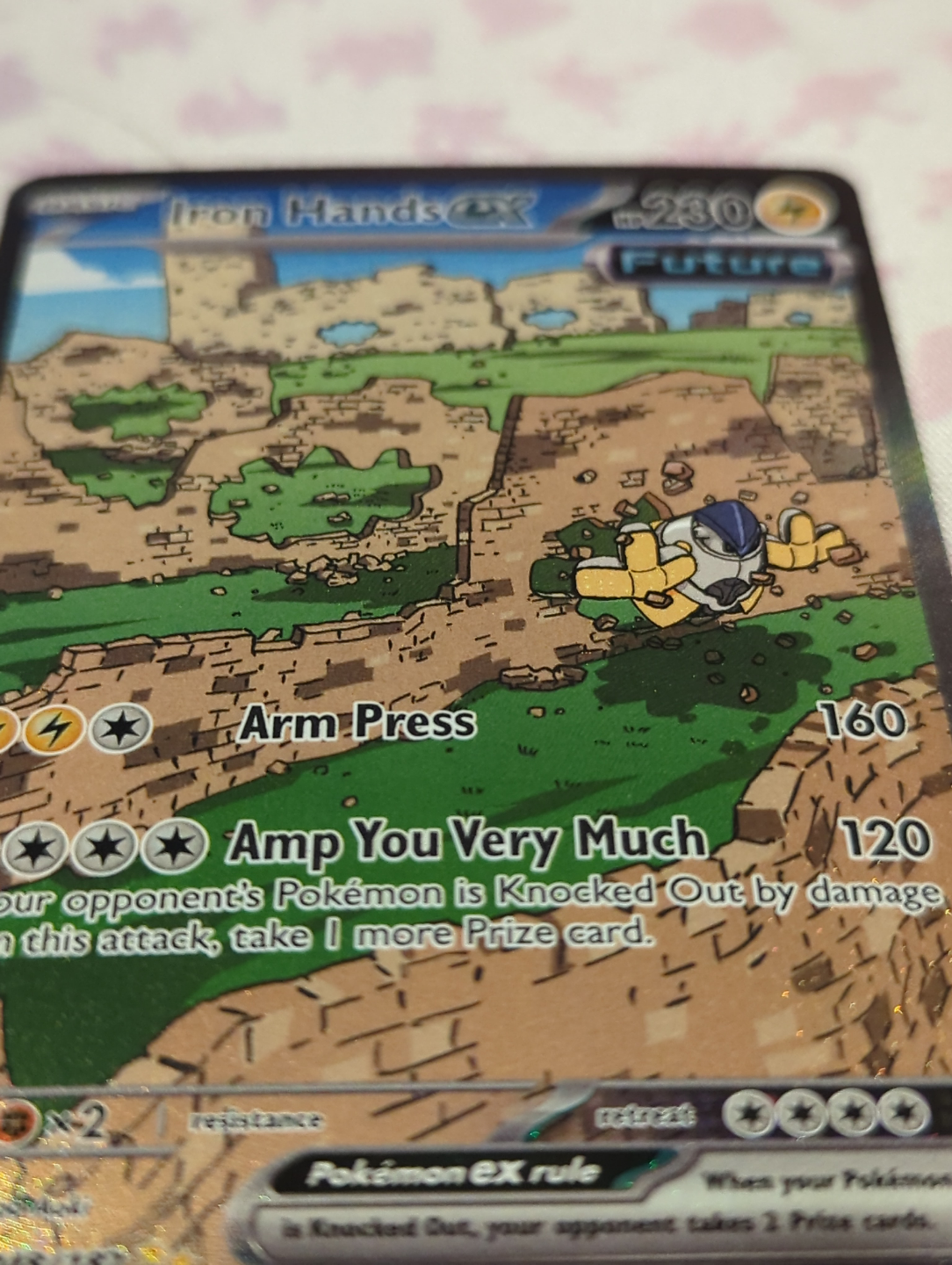 Pokemon Card - Iron Hands EX 248/182 - photo 2