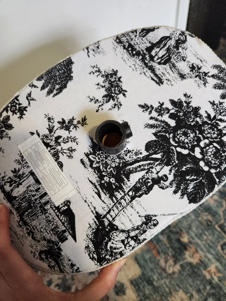 Black and White Parisian Fabric Mannequin 💚 image indicator(2)