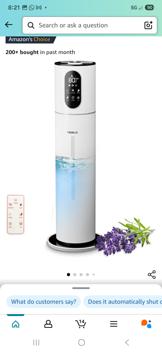 ZXBEER Ultrasonic Humidifier