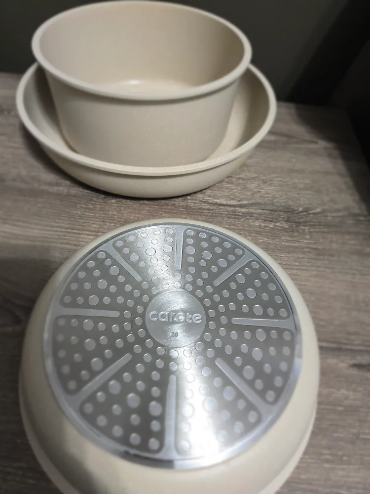 6-Piece Cookware Set with Glass Lids and a Removable Handle image indicator(5)