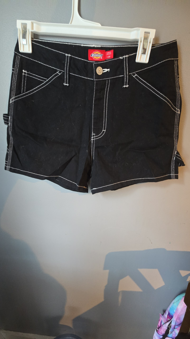 Dickies Black Carpenter Shorts - Size 25 - photo 3