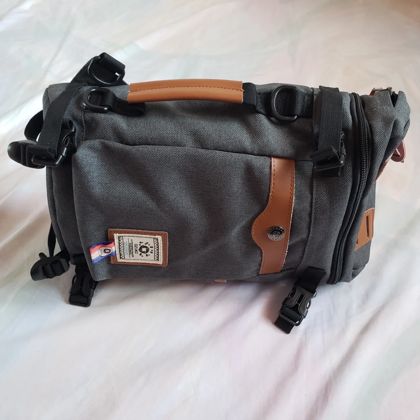 OZUKO Canvas Sling Bag image indicator(3)
