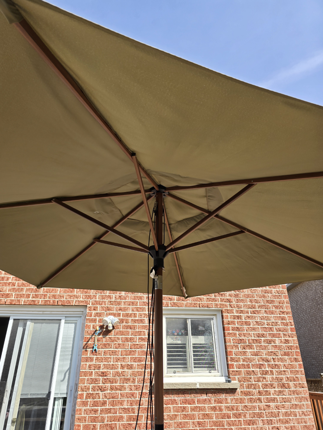 Patio umbrella with stand&base - photo 2