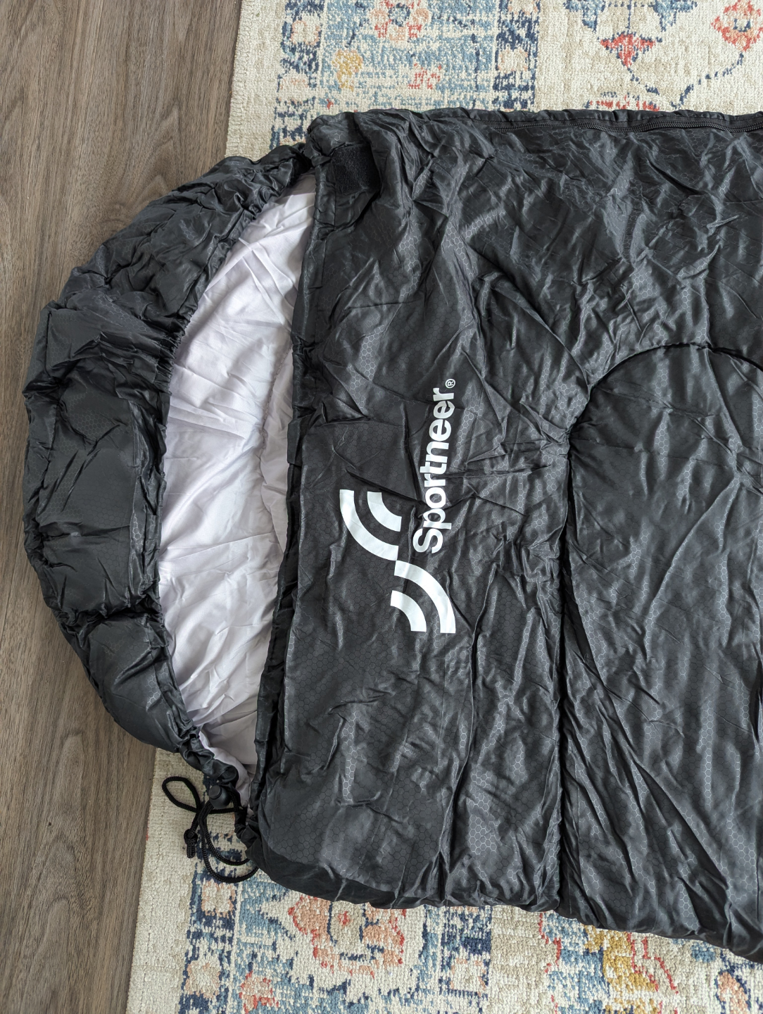 Sportneer Camping Sleeping Bag - Black - photo 4