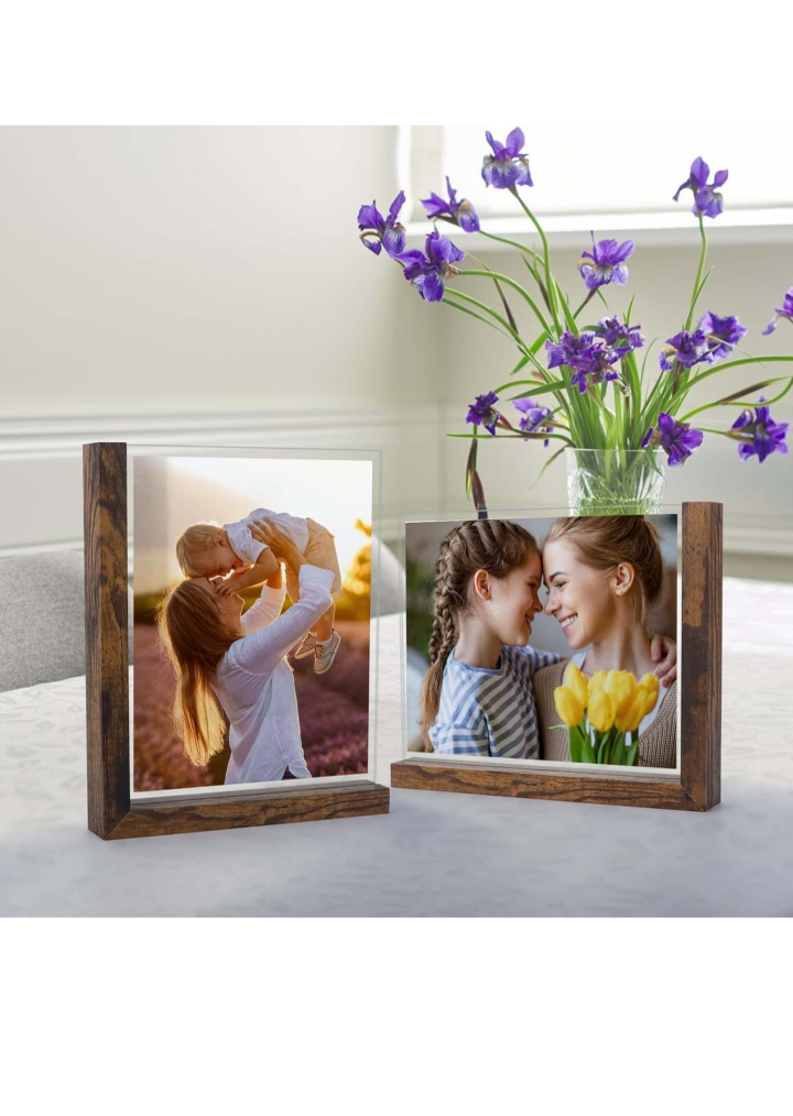 8x10 Picture Frame - Modern Wood Stand - photo 5