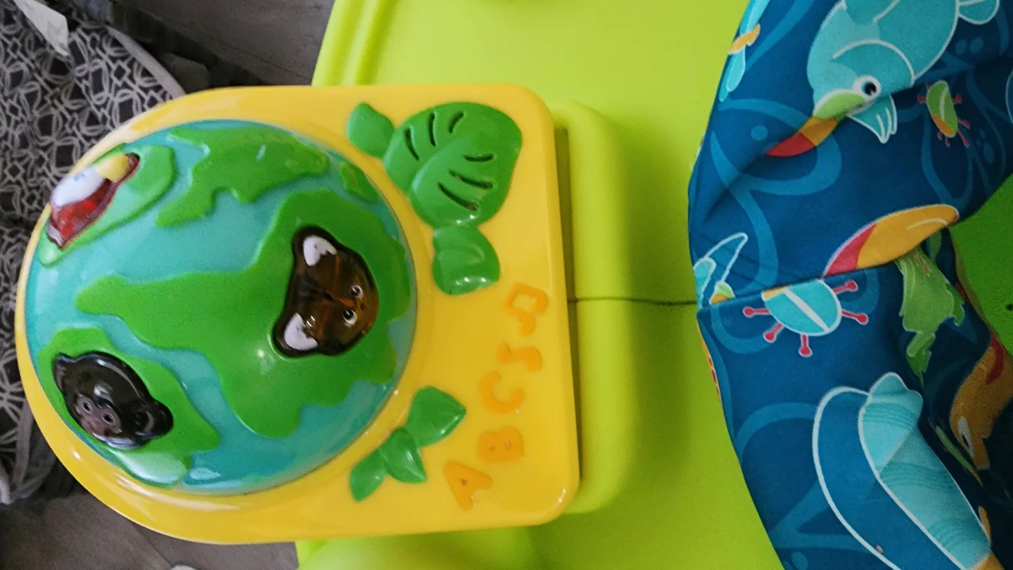 Evenflo ExerSaucer Tropical Rainforest Play Station image indicator(3)