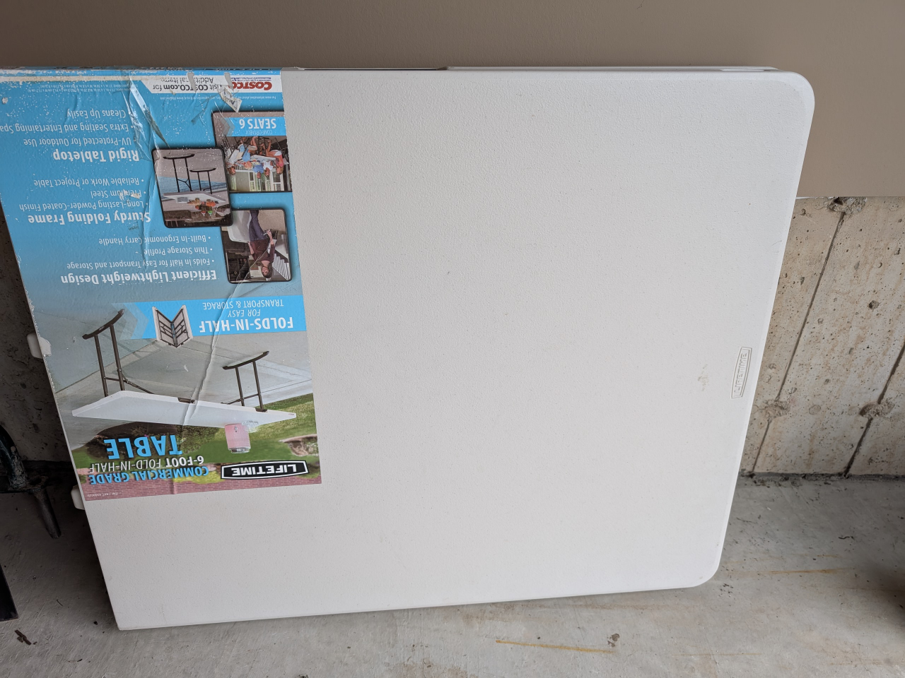 6-foot Fold-in-Half Table - photo 4