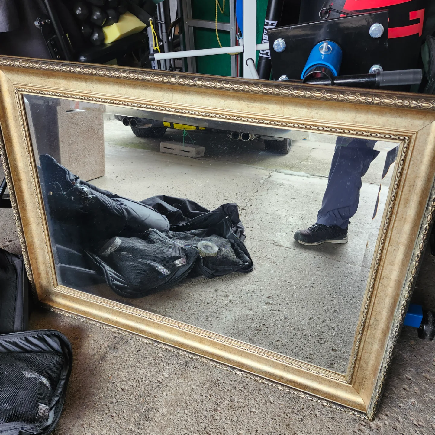 Ornate Gold Framed Mirror thumbnail