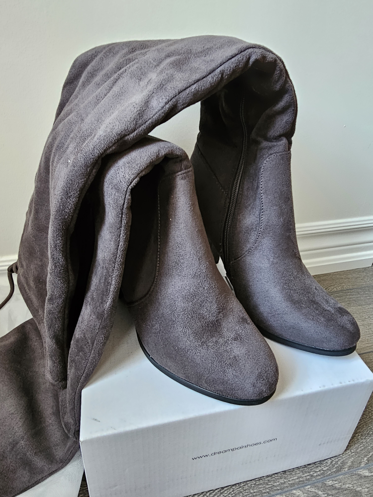 Women's Over-the-Knee Suede Boots