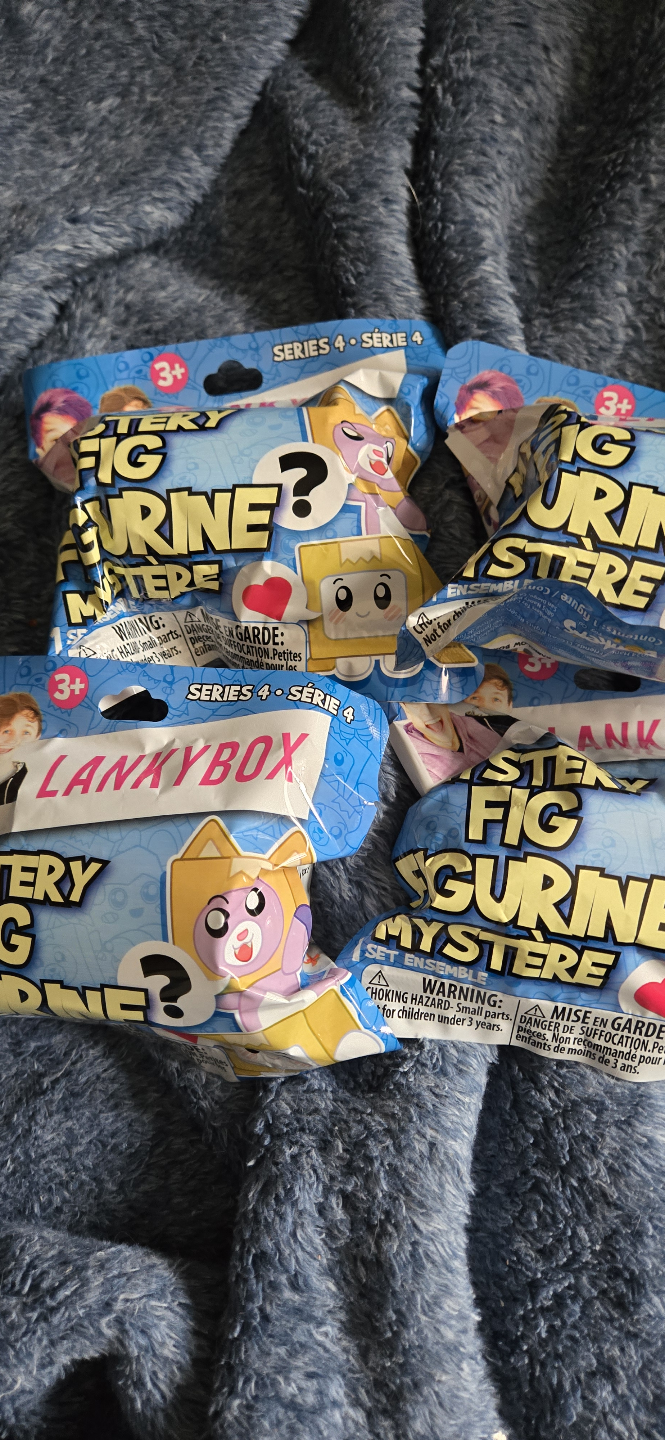 Lankybox Mystery Figurines - Series 4 (4 packs) - photo 4