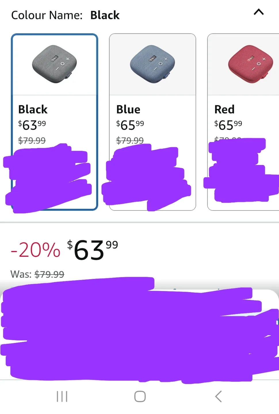 Tribit Stormbox Micro 2 Portable Wireless Speaker - Black image indicator(3)