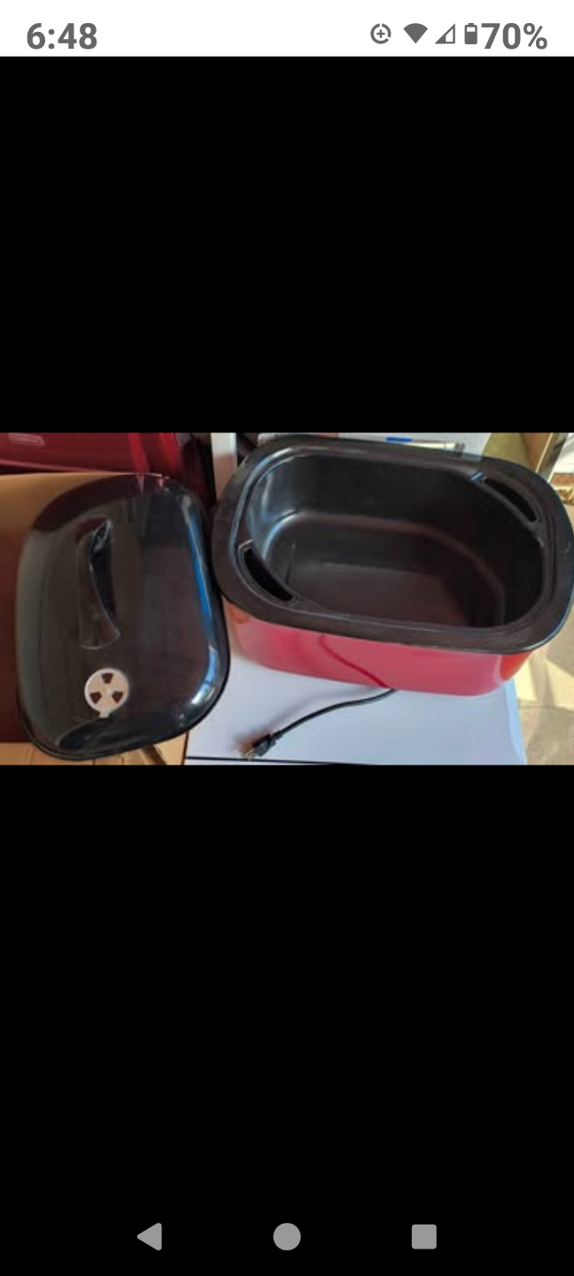 Red Electric Roaster Oven - photo 3