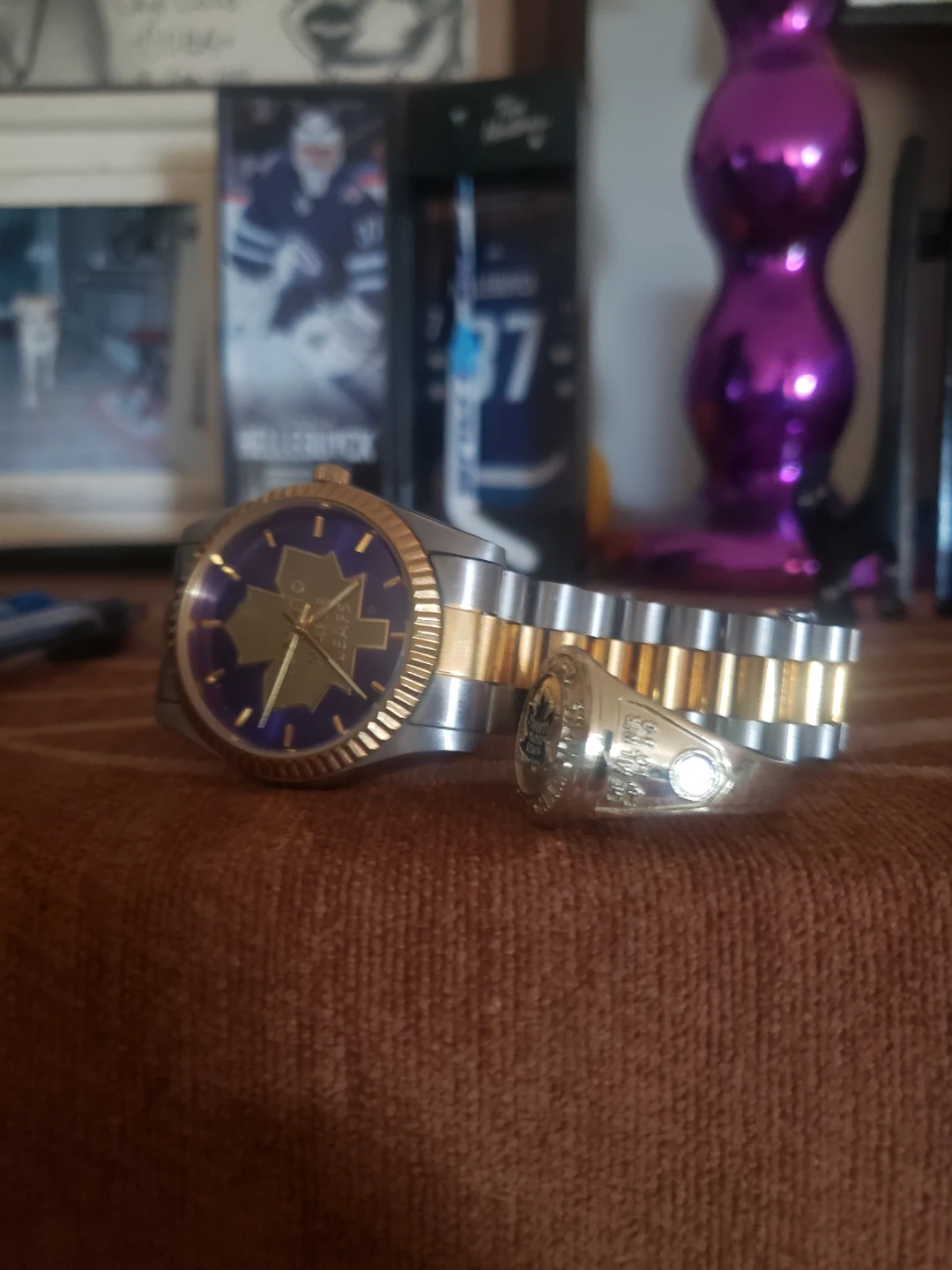 Toronto Maple Leafs Watch and Ring Set - photo 2